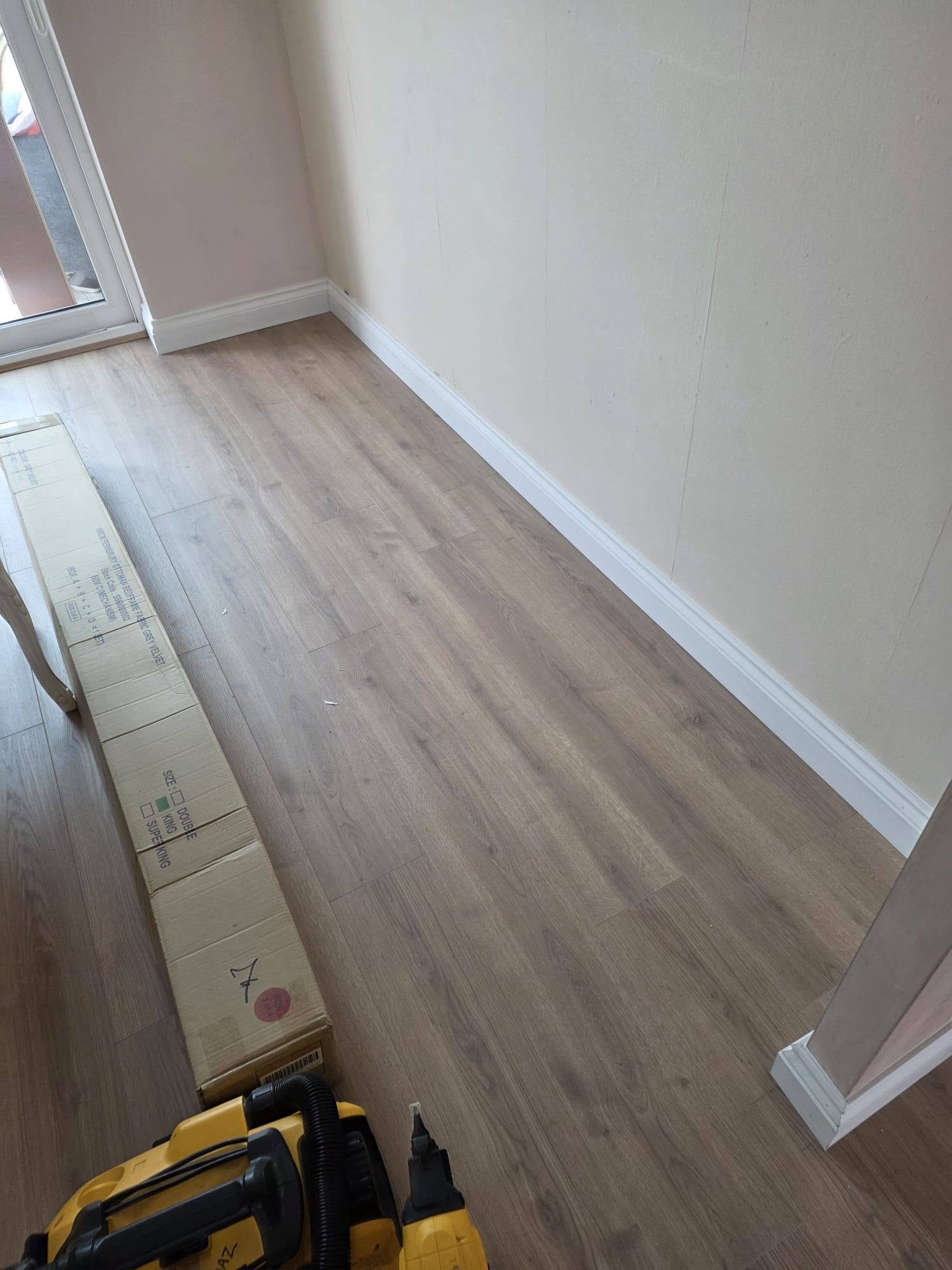 Custom door frame and finishing joinery completed by Elite