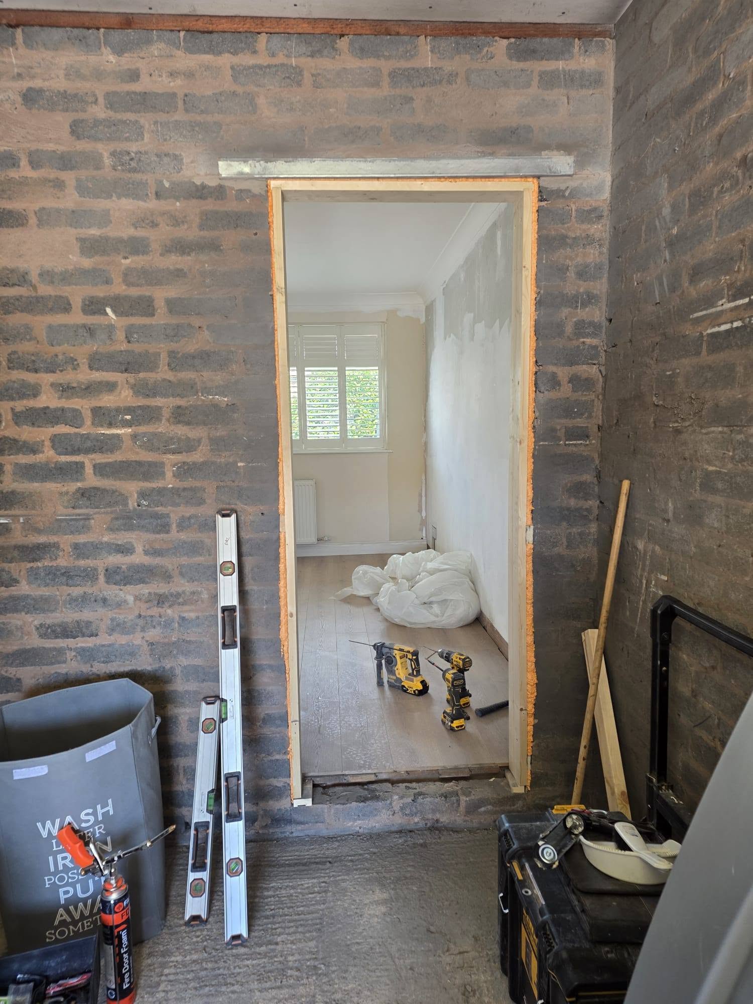 Completed Elite doors, frames and custom joinery installation