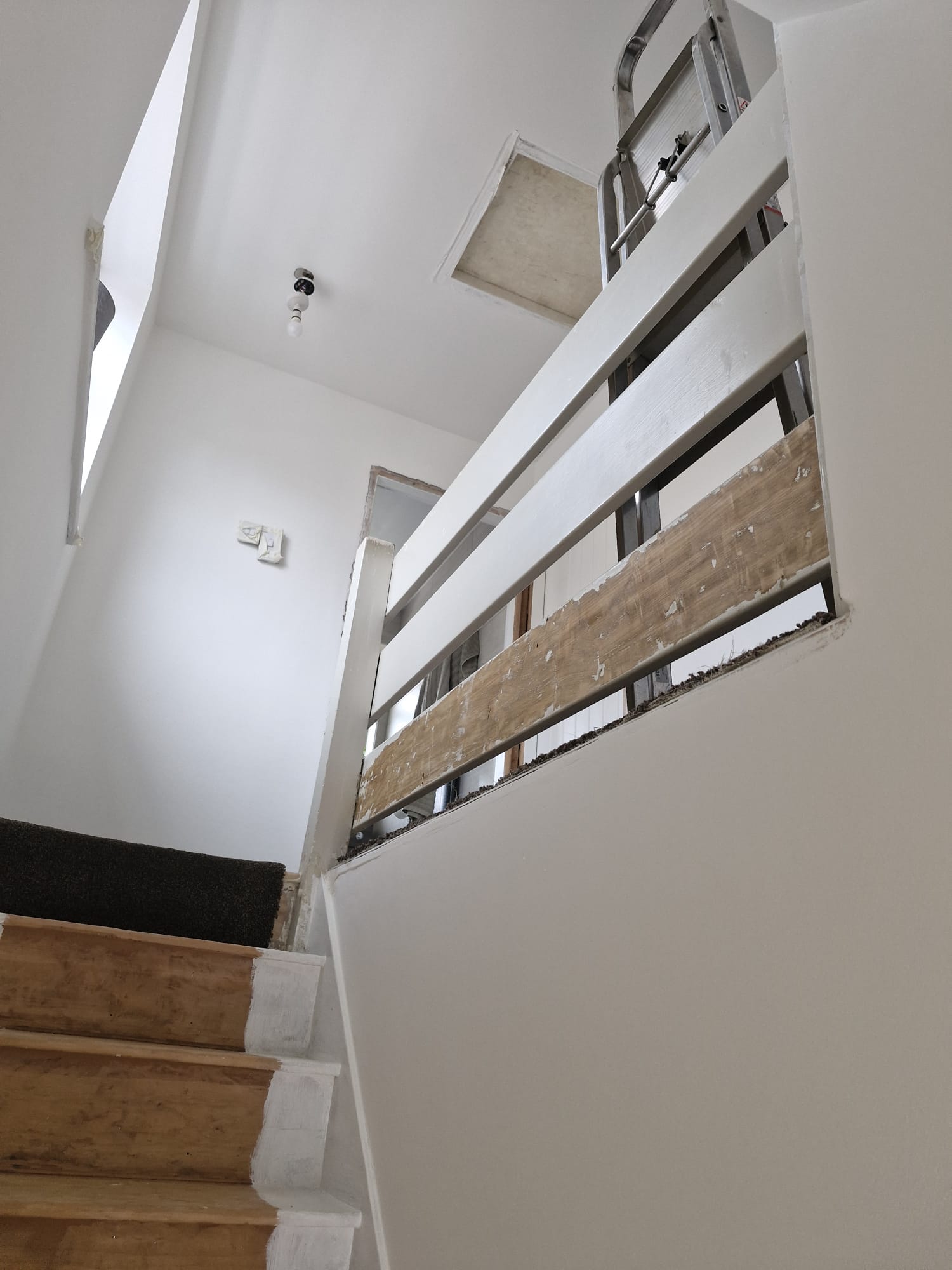 Additional completed view of an Elite bespoke staircase renovation project